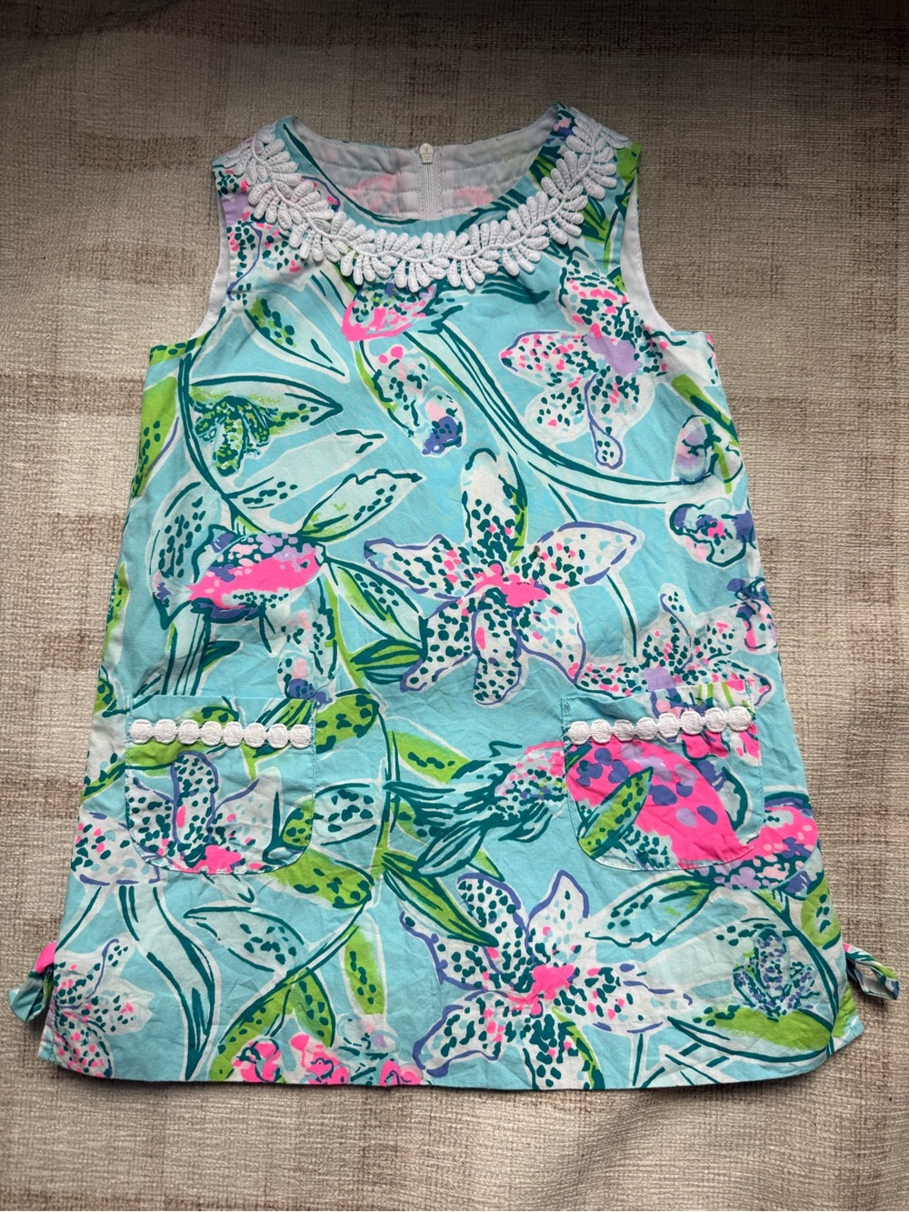 Lilly Pulitzer Toddler Dress Hibiscus Print